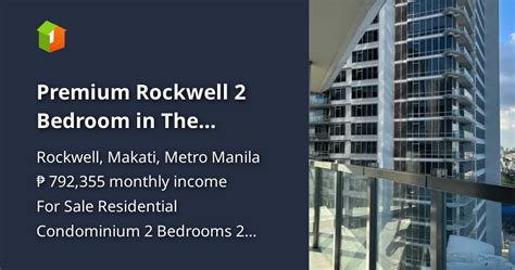 Rockwell, Makati, Metro Manila Condo For Sale .